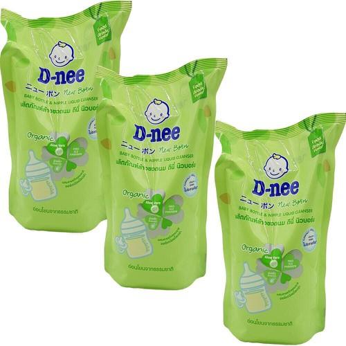 Nước rửa bình sữa Dnee Organic (dạng túi 550ml/ chai 600ml)
