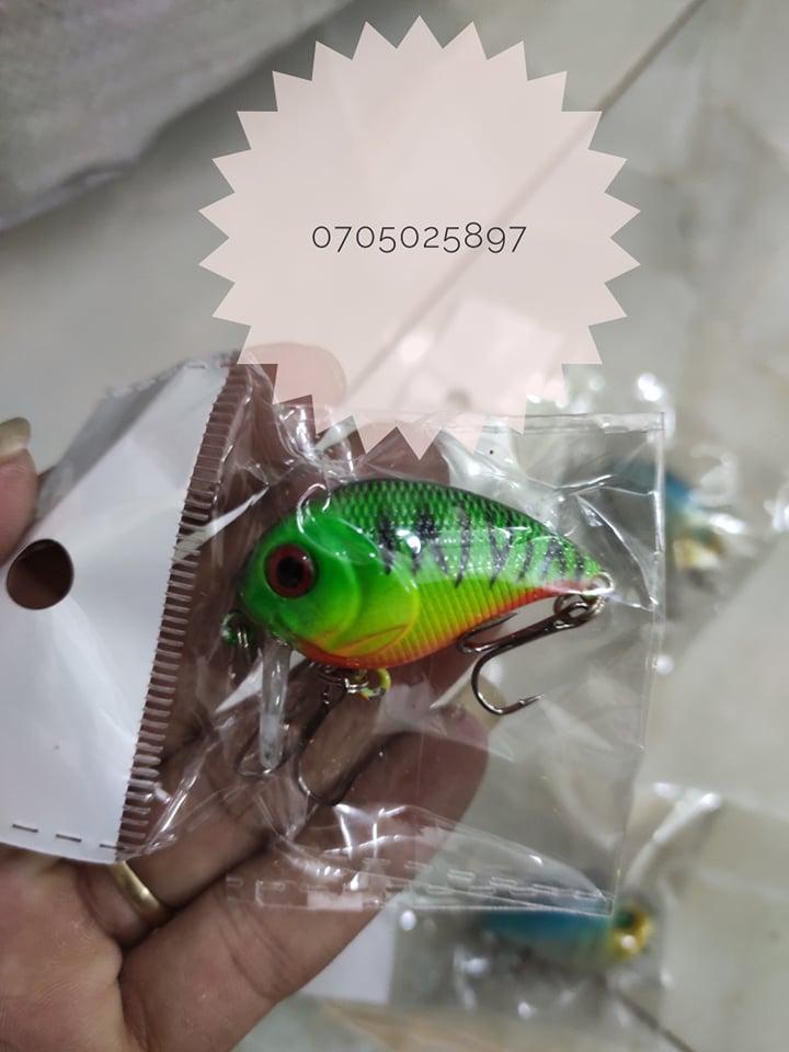 mồi ruồi câu cá rô phi combo hộp 5 con