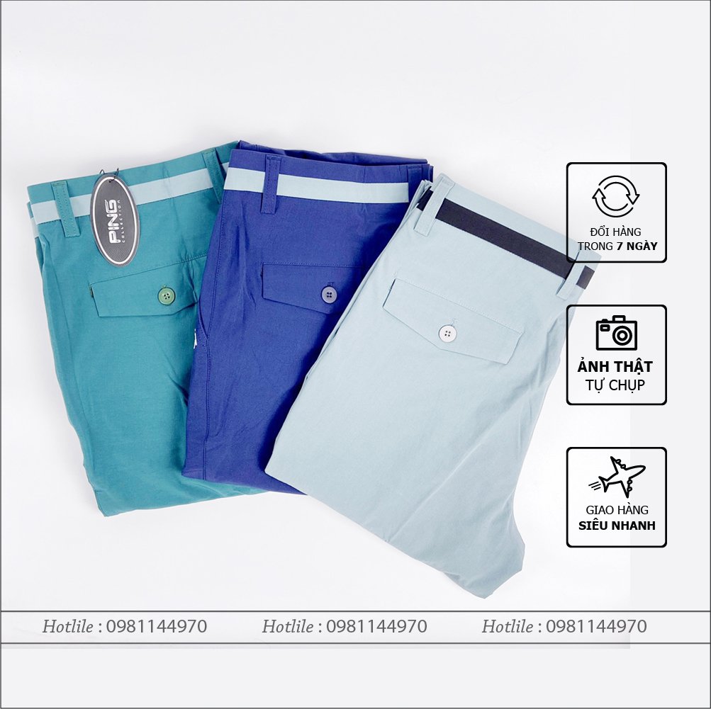 Quần Dài Golf Nam – Quần Đánh Golf Ping - Co dãn 4 Chiều