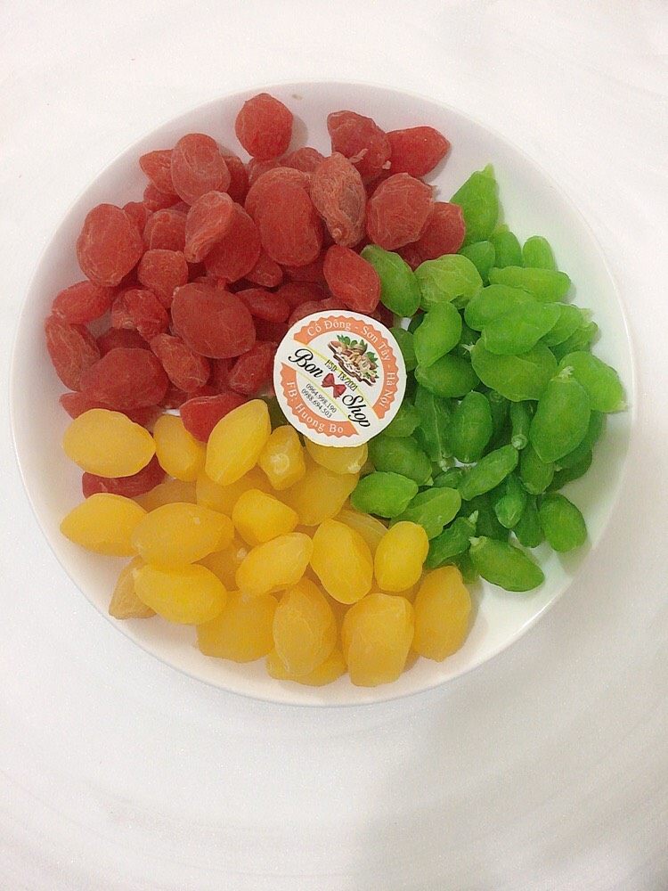 500G XÍ MUỘI Ô MAI MIX VỊ THƠM NGON