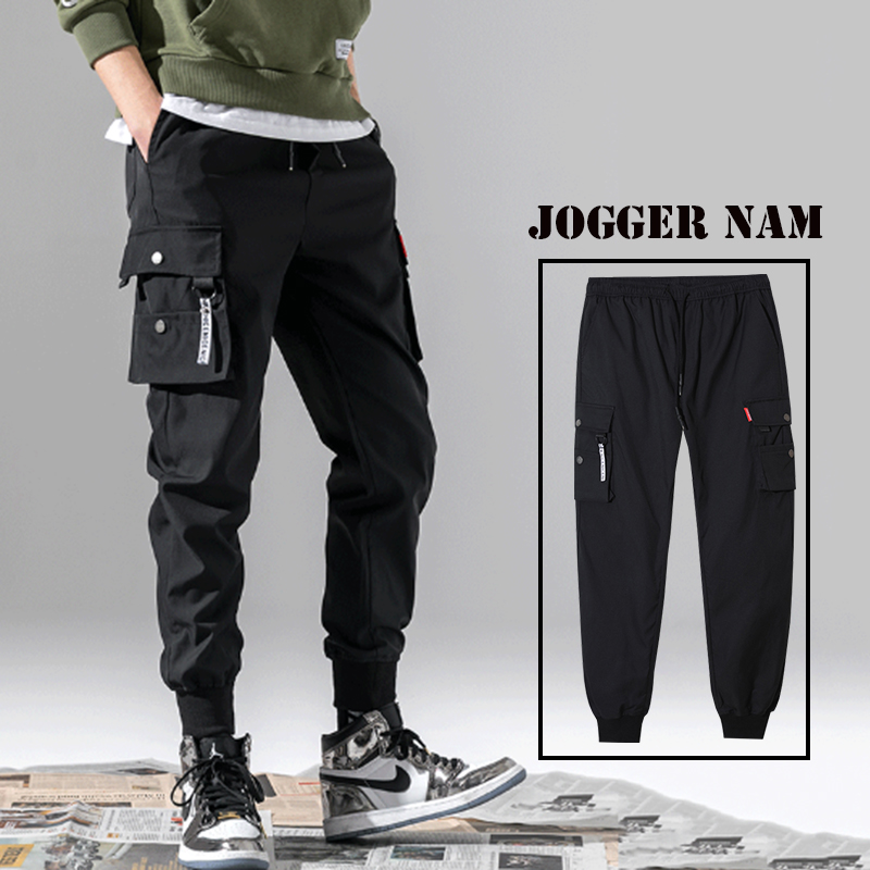 Quần jogger Kaki BC nam túi hộp cá tính khỏe khoắn chất siêu co giãn Thời Trang 4MENHCM JOGGER NAM 9000019C4