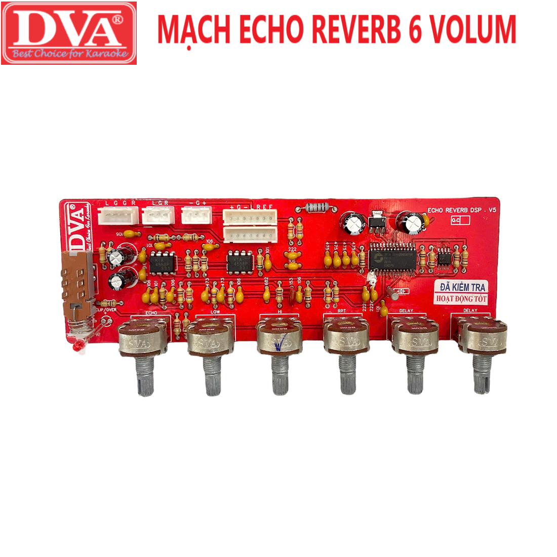 MẠCH ECHO REVERB DSP - R6V - DVA