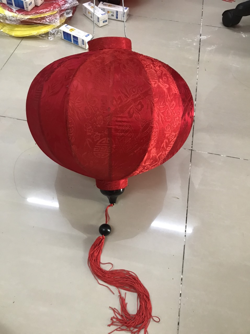 [HCM]Lồng đèn Hội An- kiểu tròn-30cm
