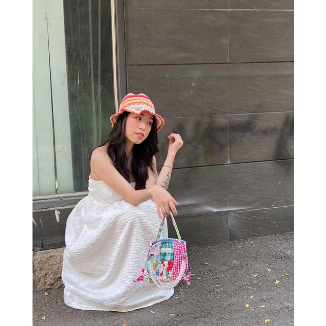 [Nhập LazXuHuong02 giảm 25k cho đơn 199k] Túi vá |  quyền Happyland.hnc