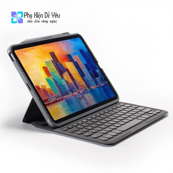 Ốp lưng kèm bàn phím ZAGG Pro Keys cho iPad 10.2 [CHÍNH HÃNG PHÂN PHỐI VN, BẢO HÀNH 1 NĂM]