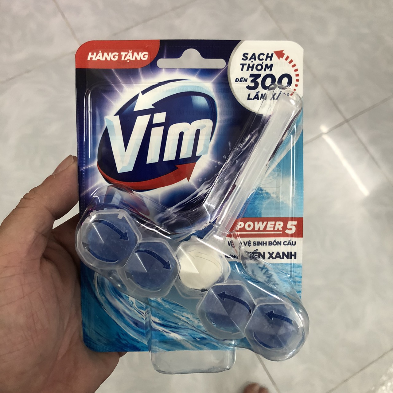 [HCM]VIÊN TẨY BỒN CẦU GIFT ( VỈ 4 VIÊN)