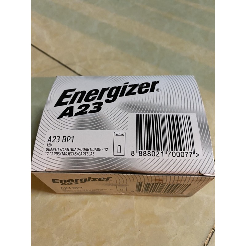 [HCM]Pin Chuông A23 / 23A Energizer 12V (Chuông cửa, remote cửa cuốn,xe hơi) [Chính Hãng 100%]