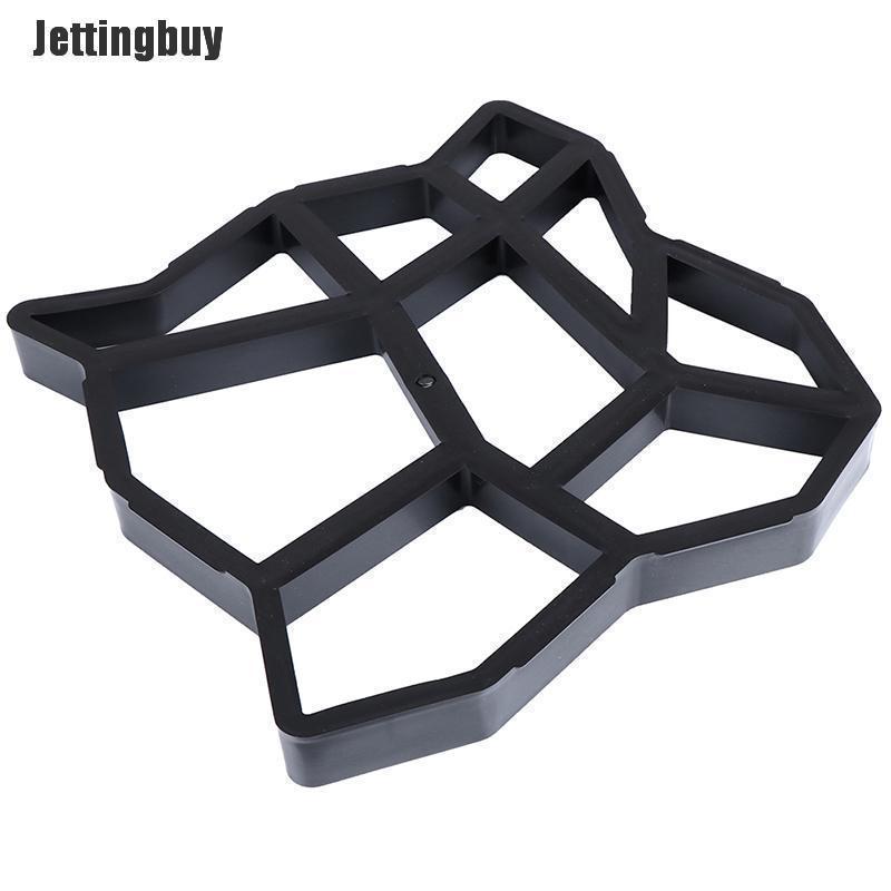 Jettingbuy Path Maker Mold Reusable Concrete Cement Stone Design Paver Walk Mould Reusable