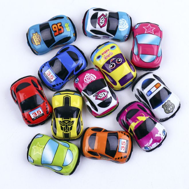 2 Xe Hơi Đồ Chơi Trẻ Em Đẩy Trớn Mini [Giá Rẻ]