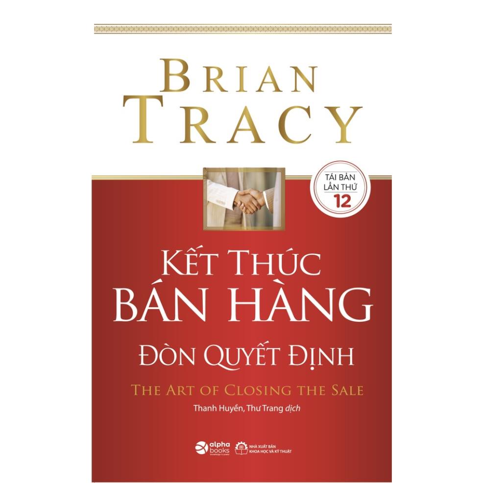 Sách kết thúc bán hàng đòn quyết định - alphabooks - bản quyền