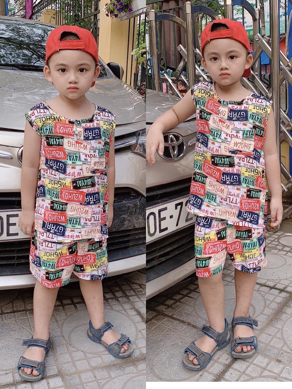 [HCM]Bộ lanh size đại cho bé từ 18-28kg (có bảng size hình cuối)