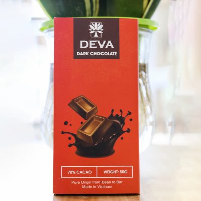 Socola Đen Deva 70% Cacao – Dark Chocolate (65gram)