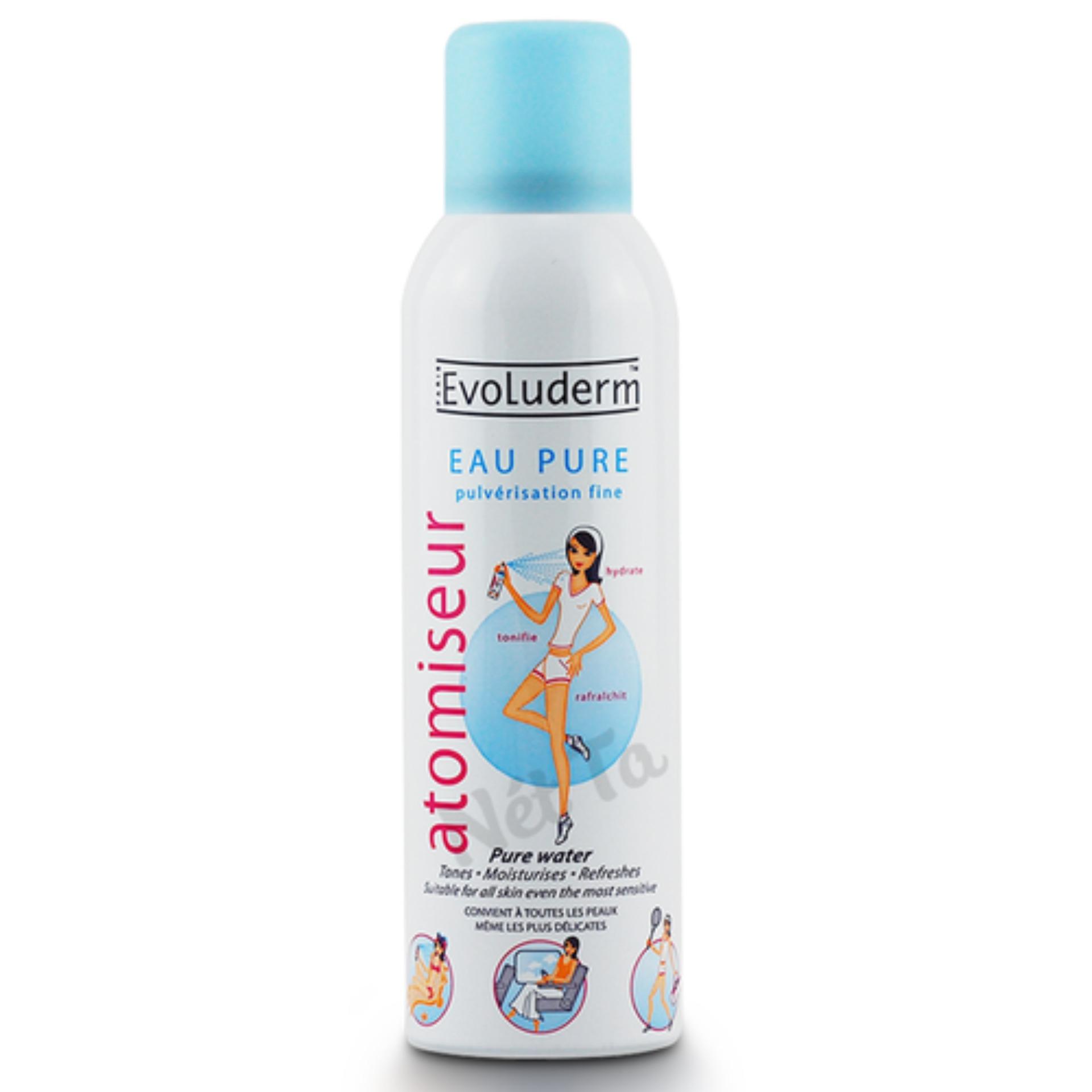 Xịt Khoáng Evoluderm 150ml Thư Giãn, Dưỡng Ẩm Cho Da