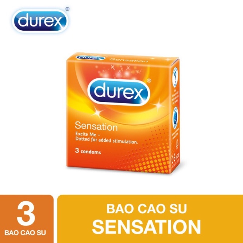 Bao Cao Su Durex SENSATION 3 Bao