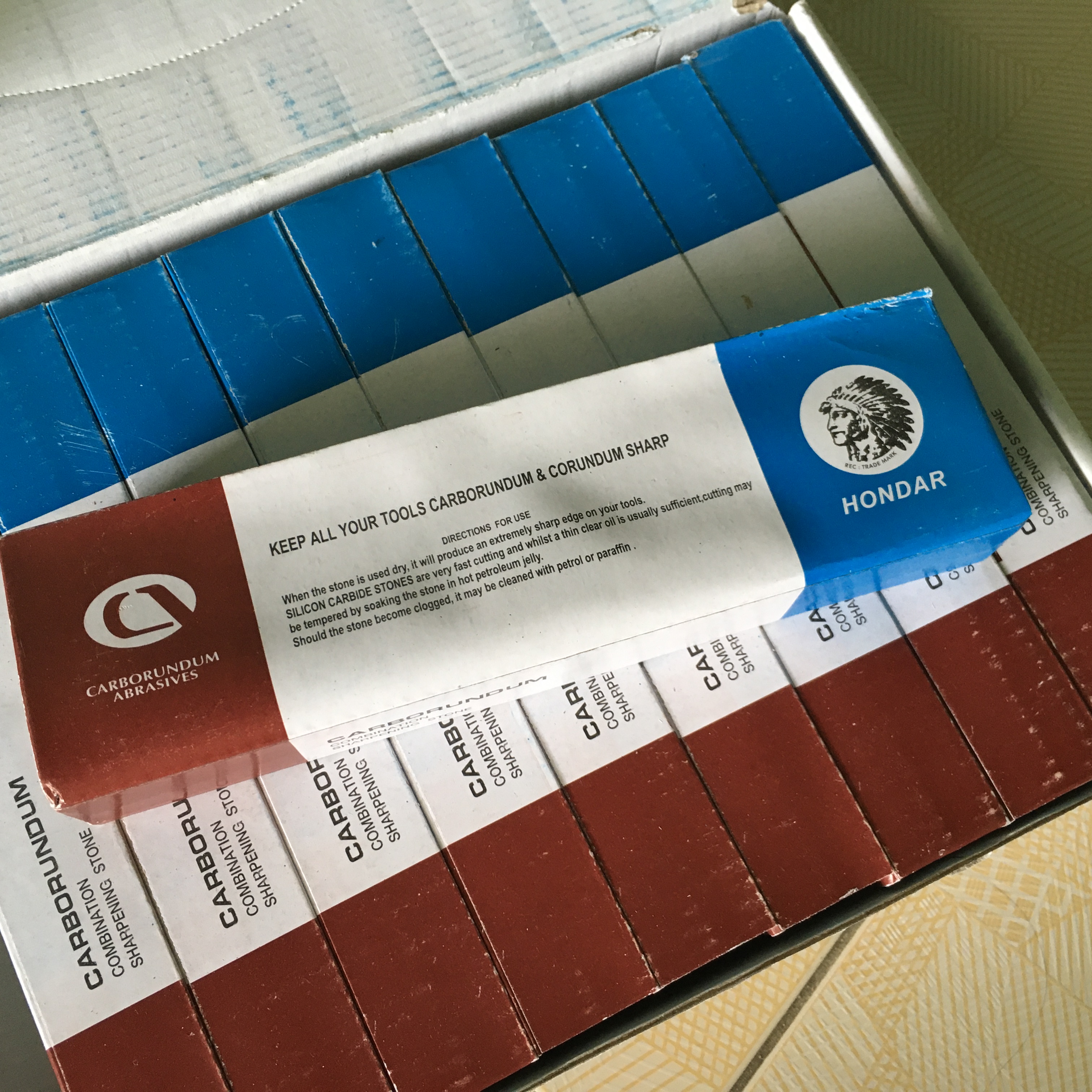 ĐÁ MÀI DAO CAO CẤP HONDAR