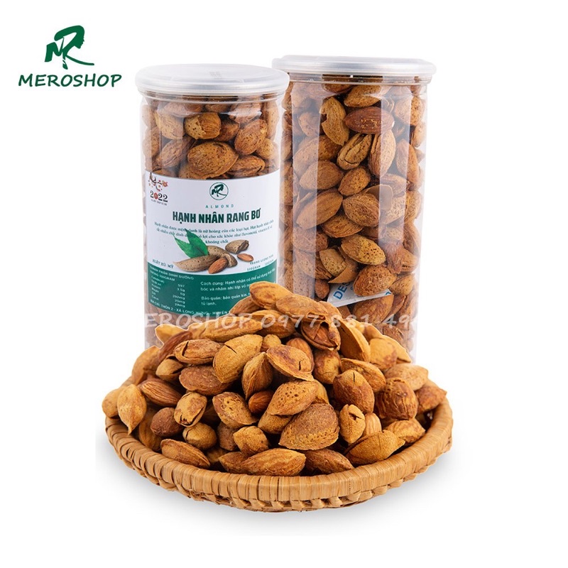250GRAM HẠNH NHÂN RANG BƠ VỎ MỎNG MỸ LON PÉT