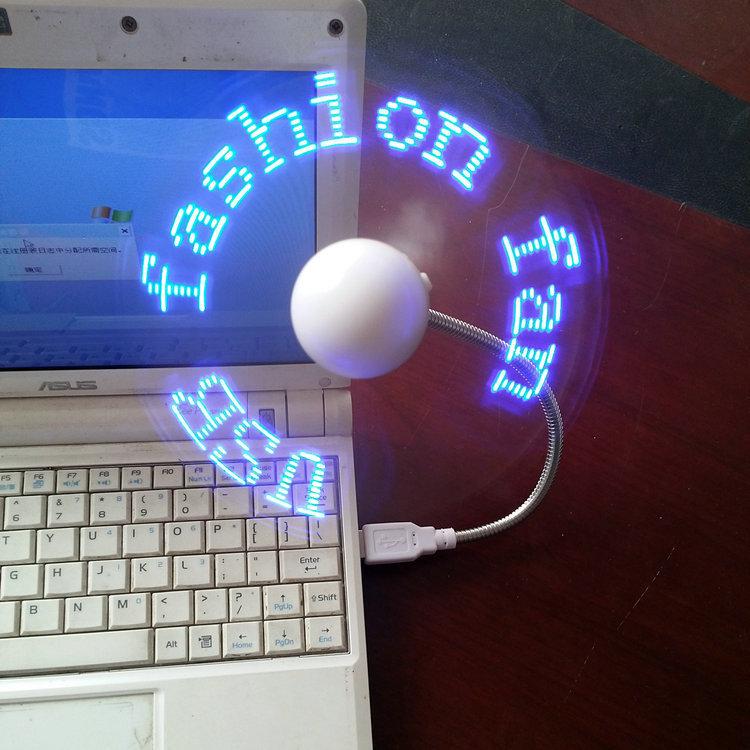 QUẠT TẠO CHỮ I LOVE YOU CẮM CỔNG USB TIỆN DỤNG
