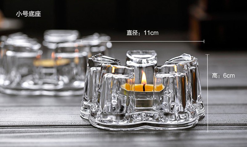 Đế đựng nến dùng giữ bình trà luôn luôn ấm