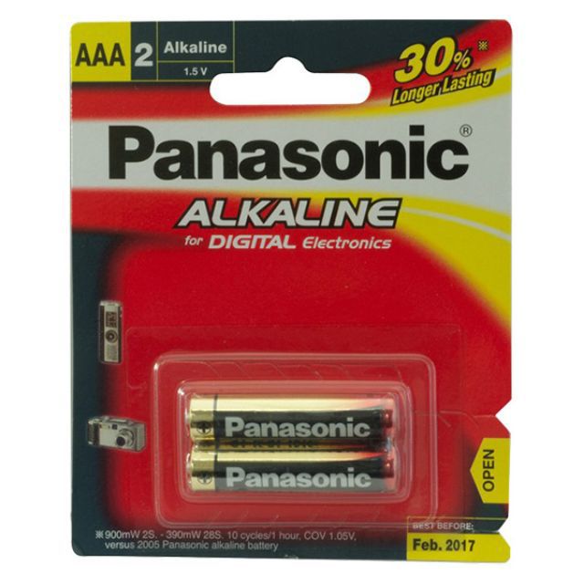 Pin 3A Panasonic - Pin vỉ (cặp 2 viên)