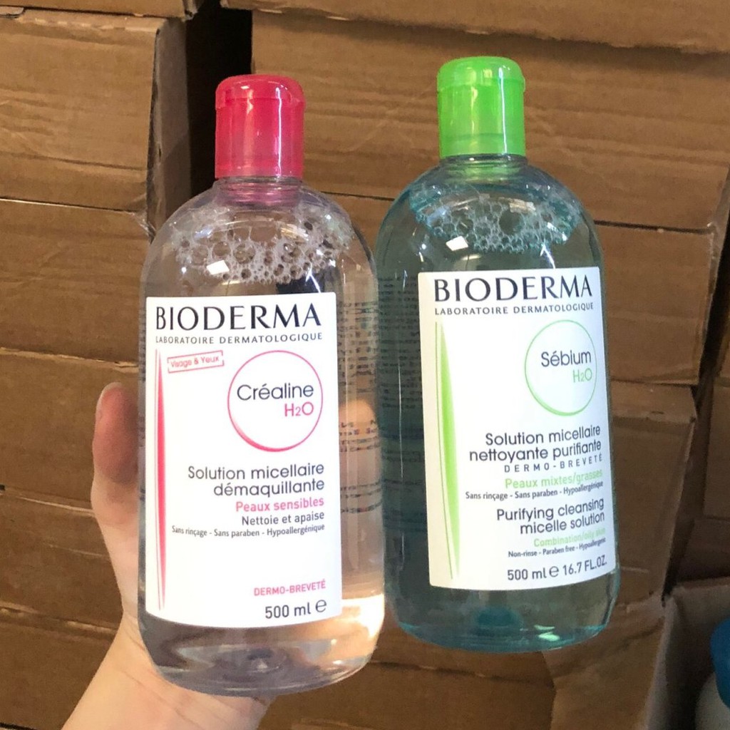 Tẩy trang Bioderma bản Pháp