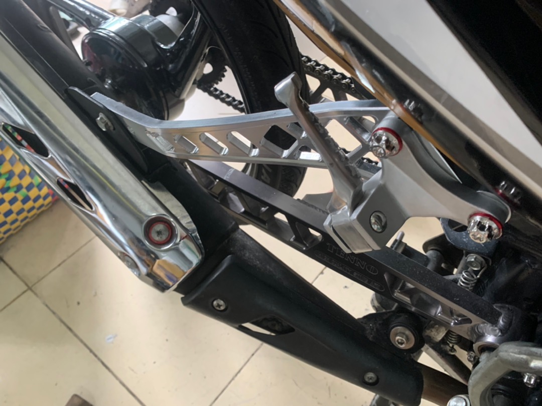 BỘ GÁC CHÂN MALAY GẮN EX 155 [FULL ỐC NHƯ HÌNH]
