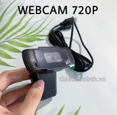 Webcam Máy Tính, Camera Có Mic 720p Cho Laptop Học Online Qua ZOOM, Trực Tuyến - Hội Họp - Gọi Video Hình Ảnh Sắc Nét