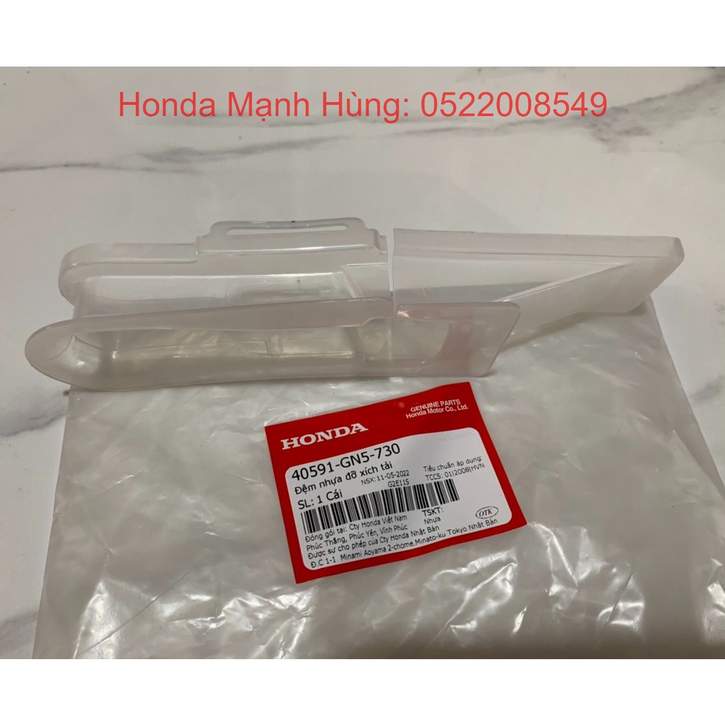 Đệm nhựa đỡ xích tải - lót càng honda wave.