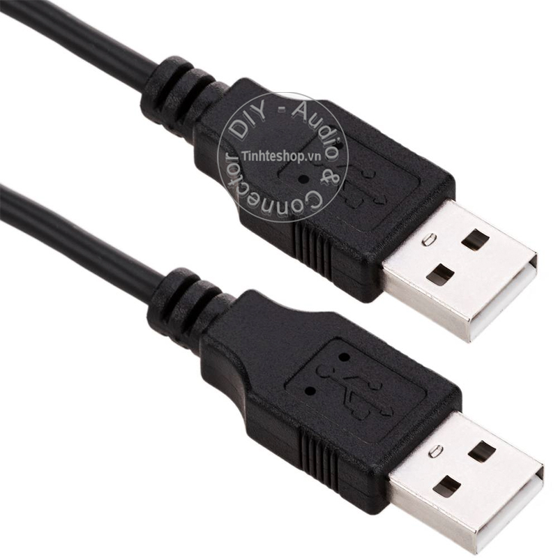 Cáp USB 2 đầu đực - Dây USB 2.0 AM-AM 0.25M đến 5M