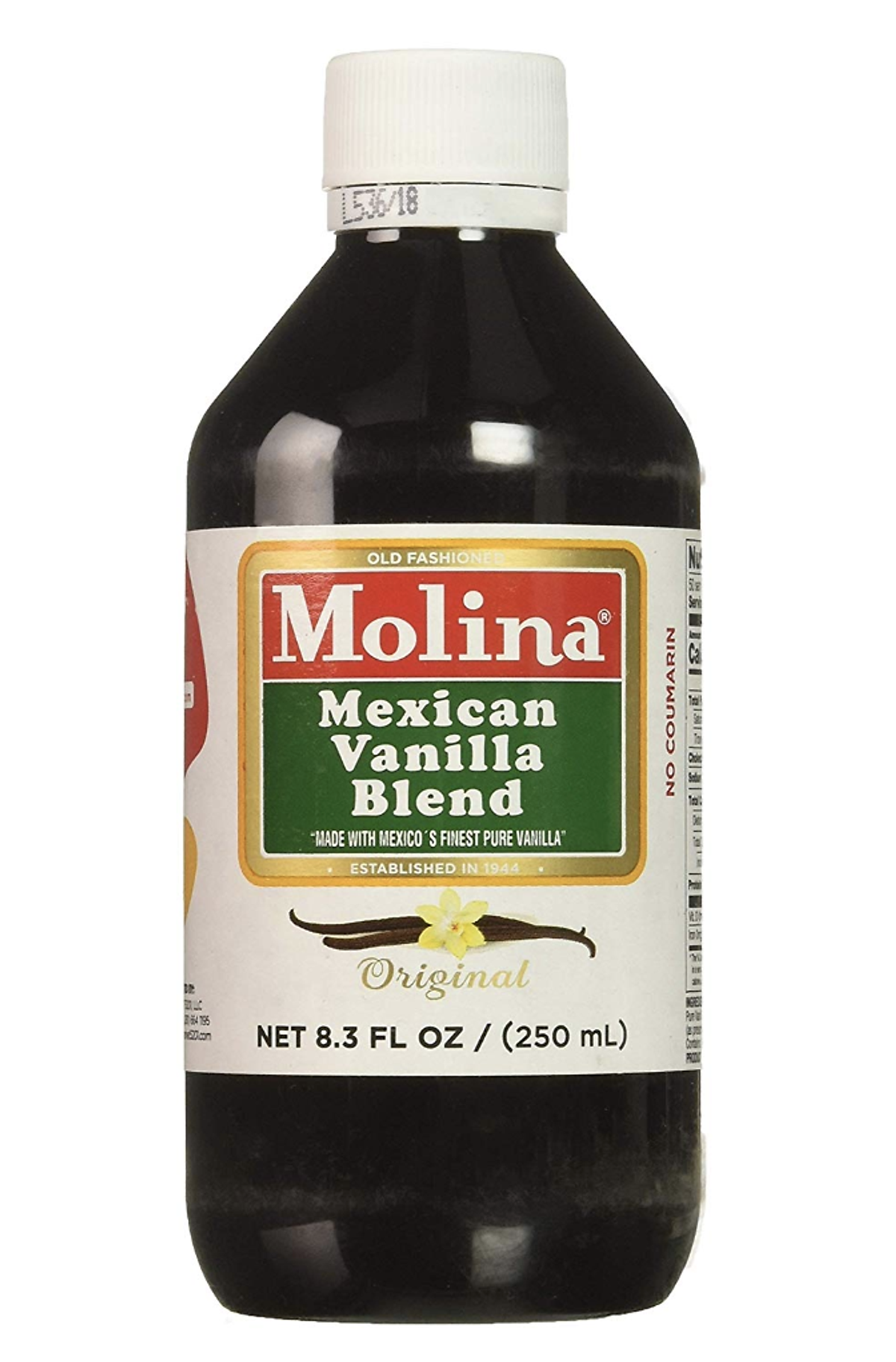 Hương mùi ( tinh chất ) vani hiệu Molina Vanilla Extract 250ml