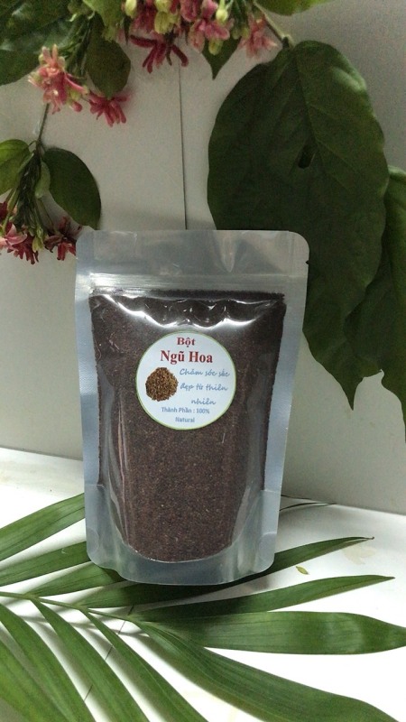 100G HẠT ĐÌNH LỊCH( HẠT NGŨ HOA)- BỘT ĐẮP MẶT NẠ DƯỠNG DA