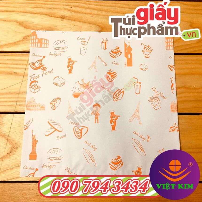 1000 túi giấy Kebab (Fort - in sẵn)