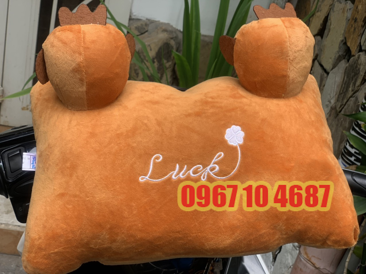 [HCM]Gối đi xe máy 2 đầu cho bé
