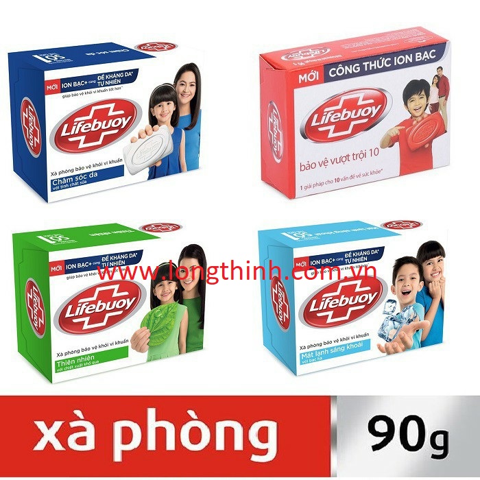 [HCM]Xà bông cục Lifebuoy 90g