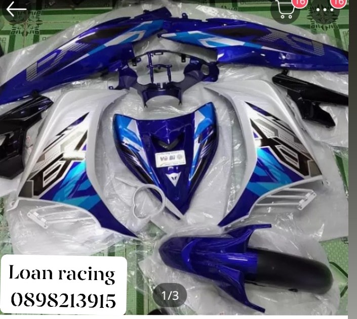 DÀN ÁO EXCITER 135 2011 , 10 MÓN LUÔN TEM IN  HÀNG ZIN CHÍNH HÃNG YAMAHA _ SHOP PHỤ TÙNG HONDA