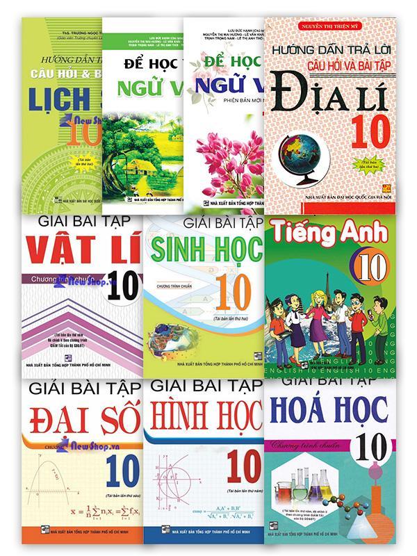 Mua Combo Giải Bài Tập 10 Chương Trình Chuẩn