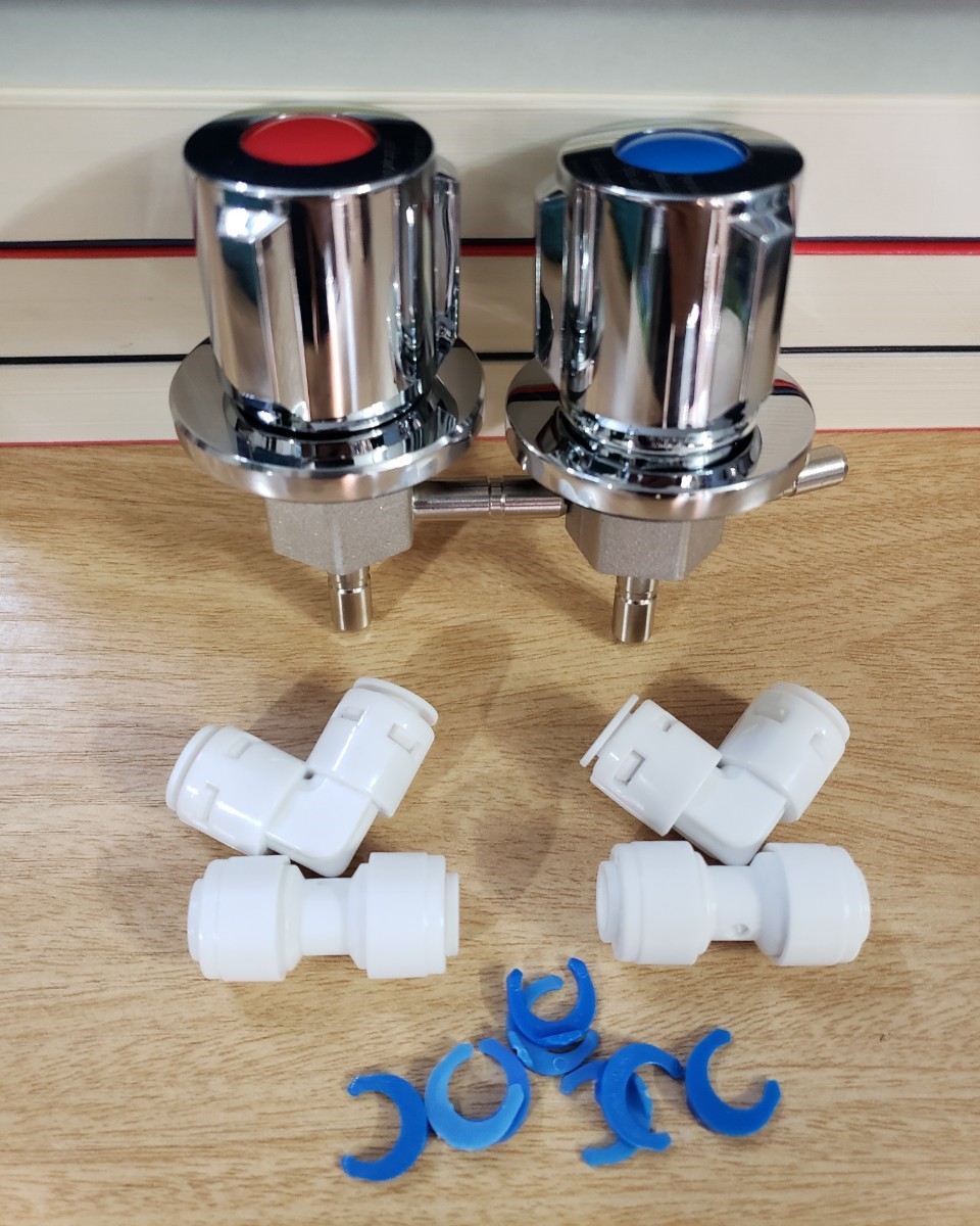 (HCM) Combo 2 Cút Nối Dây 6mm - (1 Cút Góc, 1 Cút Thẳng 6mm)