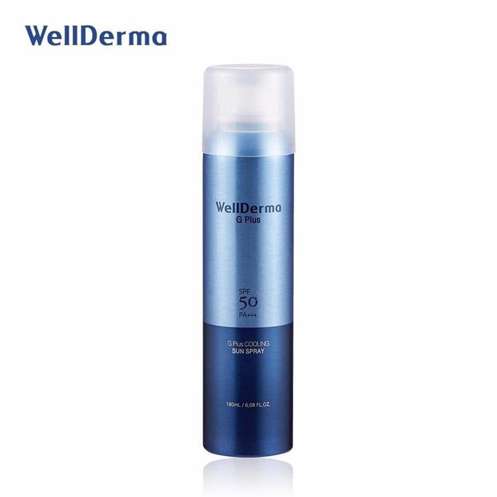 Xịt chống nắng Wellderma 180ml