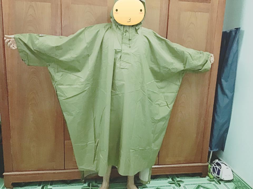 Áo Mưa Bộ Đội K04 ( Cánh Dơi ) Size 4 và 5  Vinylon bền chắc