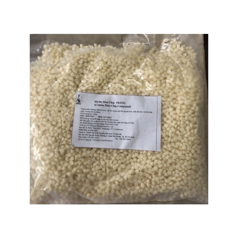 SOCOLA CHIP / SÔ-CÔ-LA CHÍP  TRẮNG -HỒNG -ĐEN