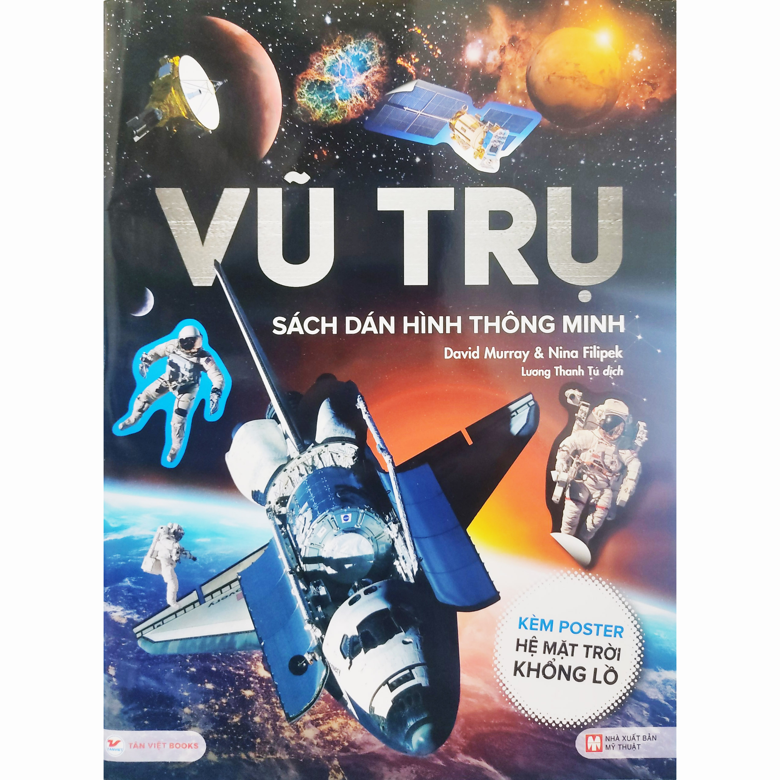 Sách dán hình thông minh Tân Việt - Vũ trụ