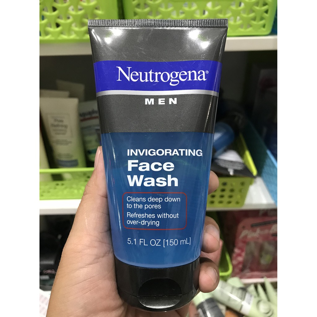 Sữa Rửa Mặt Cho Nam Neutrogena Men Invigorating Face Wash 150ml