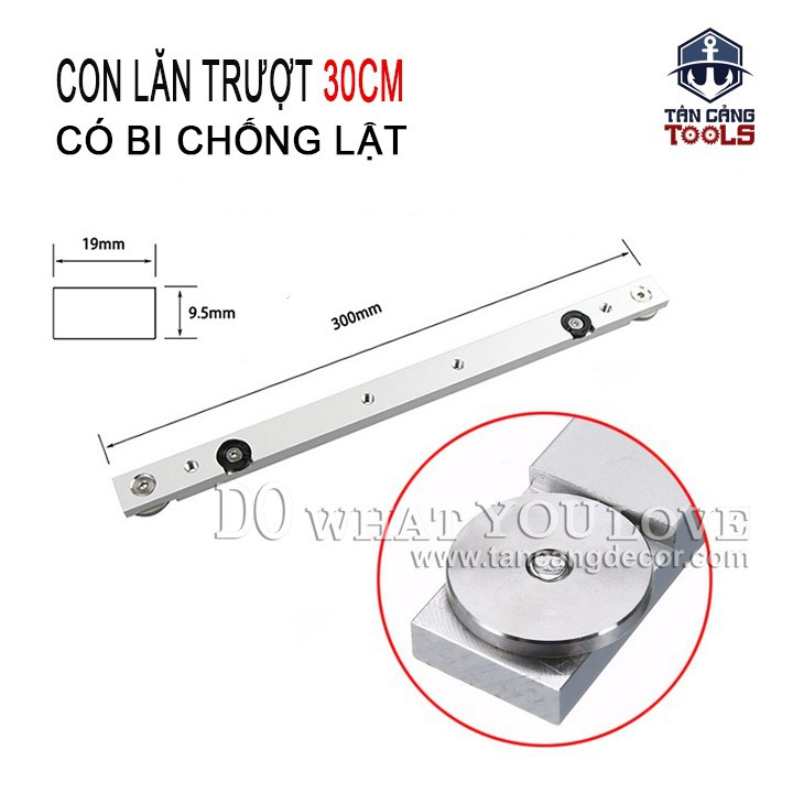 Con Lăn Trượt Có Bi Chống Lật Wnew