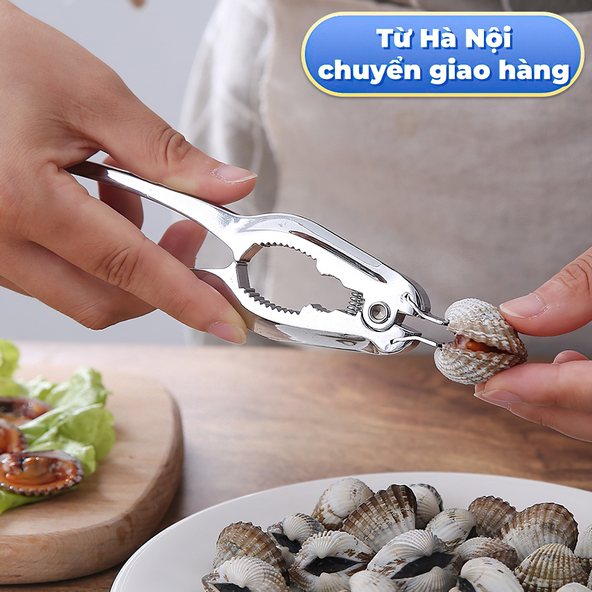 Kìm mở sò huyết, nghêu - Kìm kẹp càng cua, ghẹ - Kềm mở nghêu, tách sò huyết