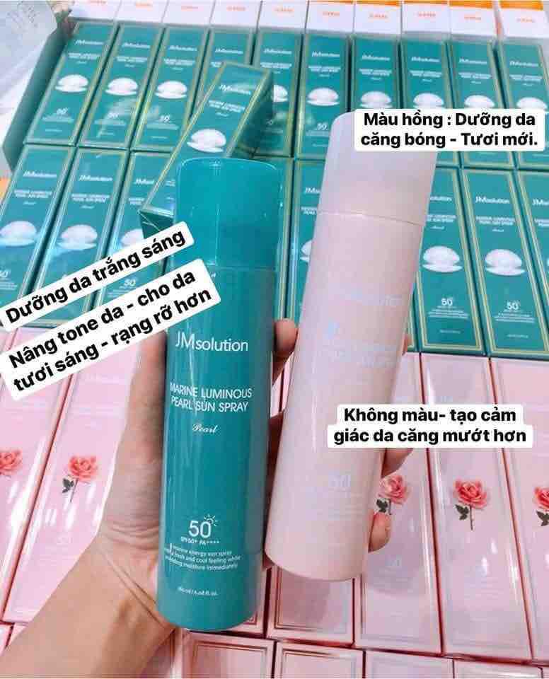 [HCM]XỊT CHỐNG NẮNG JM SOLUTION MARINE LUMINOUS SUN SPRAY