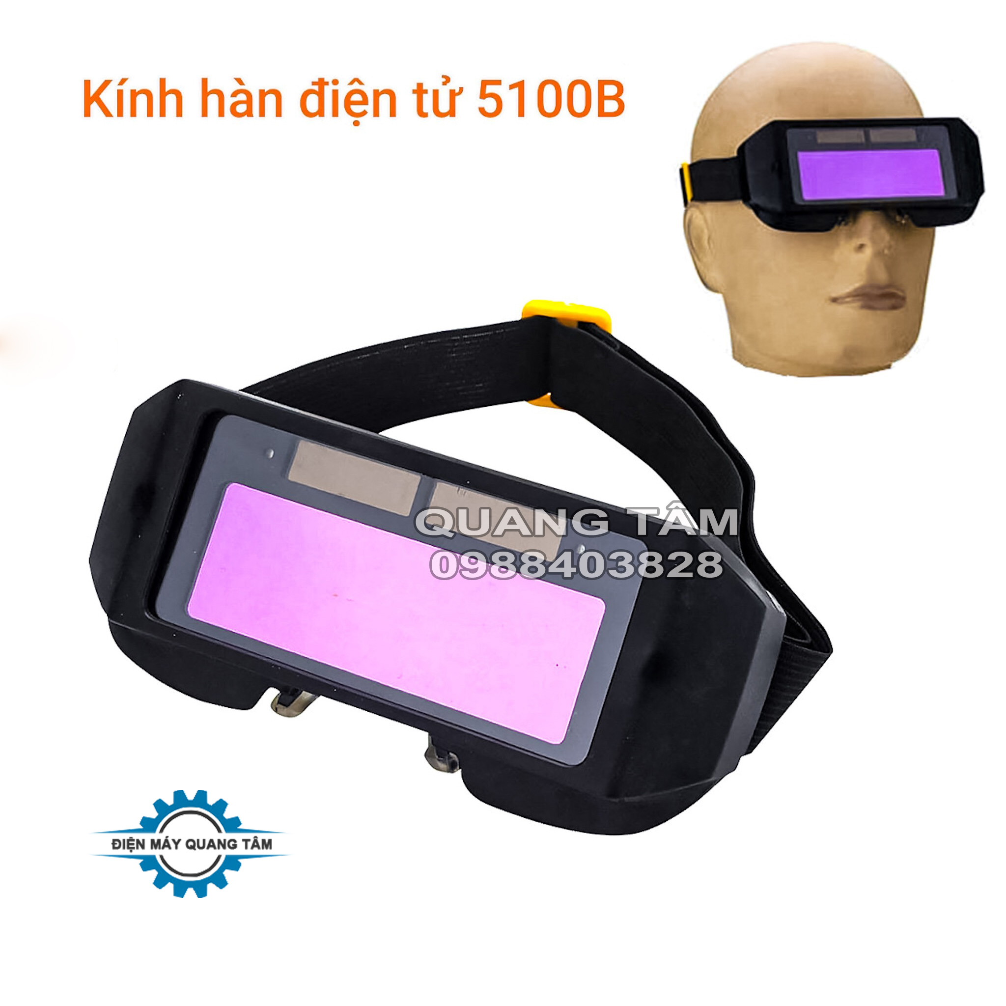 Kính Hàn Điện Tử Cảm Biến Tự Động 5100B [Thợ Hàn Chuyên Dùng]