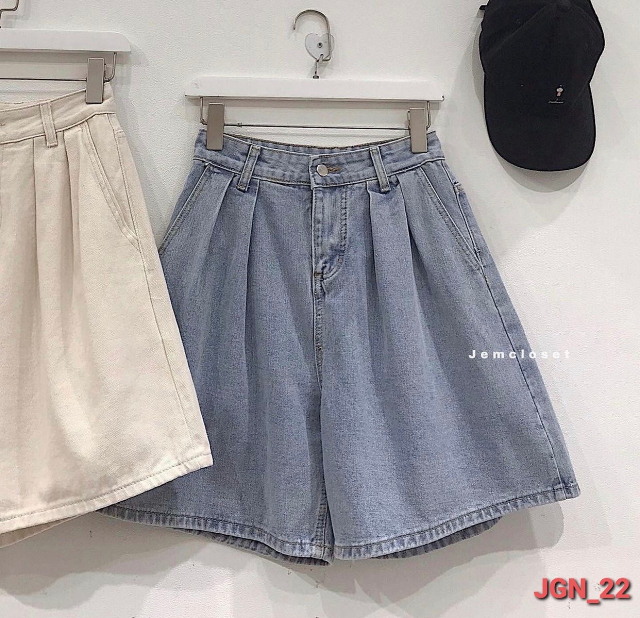 Quần Short Jeans Ngố Giả Váy