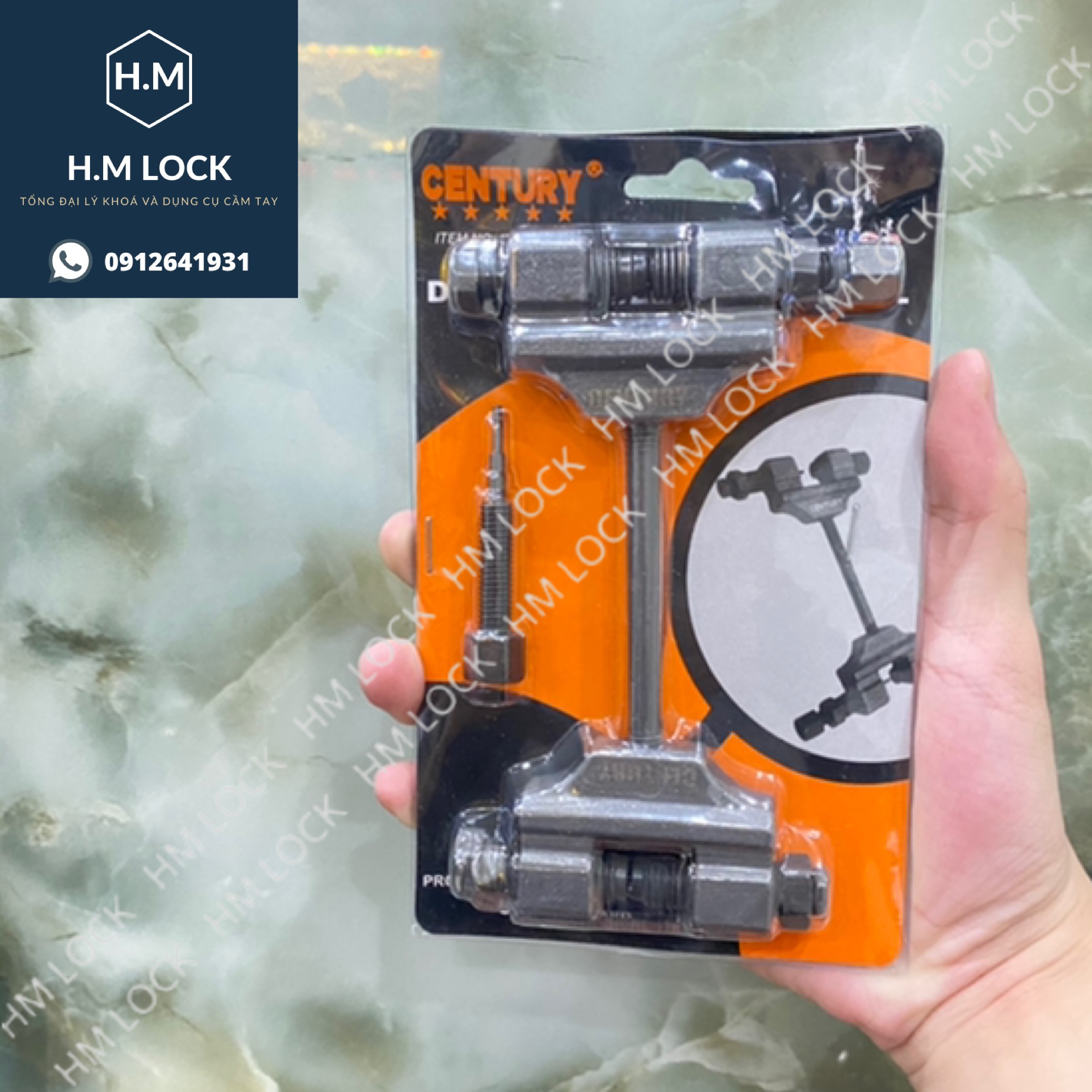 [2021] CẢO MẮT SÊN CAM CENTURY - THÉP CR-V KHÔNG GỈ - HÀNG ĐÀI LOAN CAO CẤP - HM LOCK