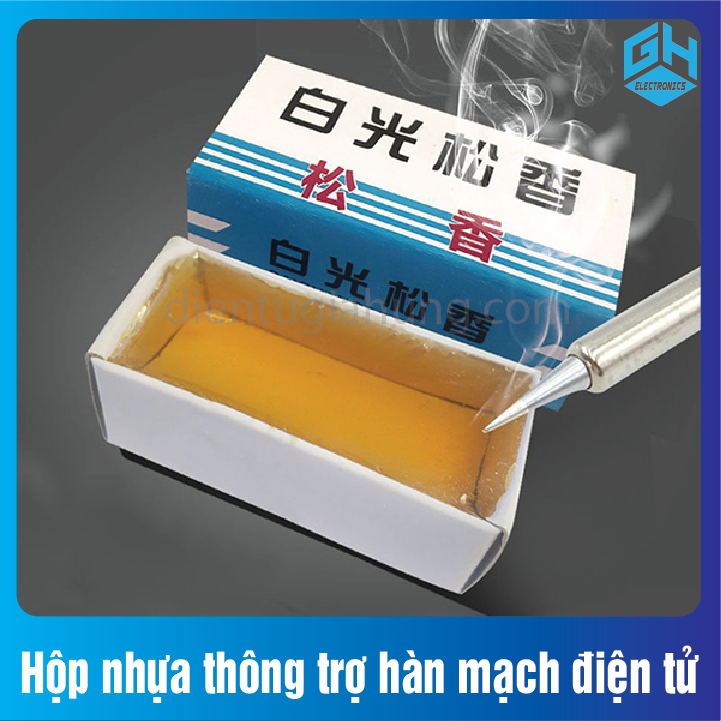 [1 Hộp] Hộp nhựa thông trợ hàn mạch điện tử