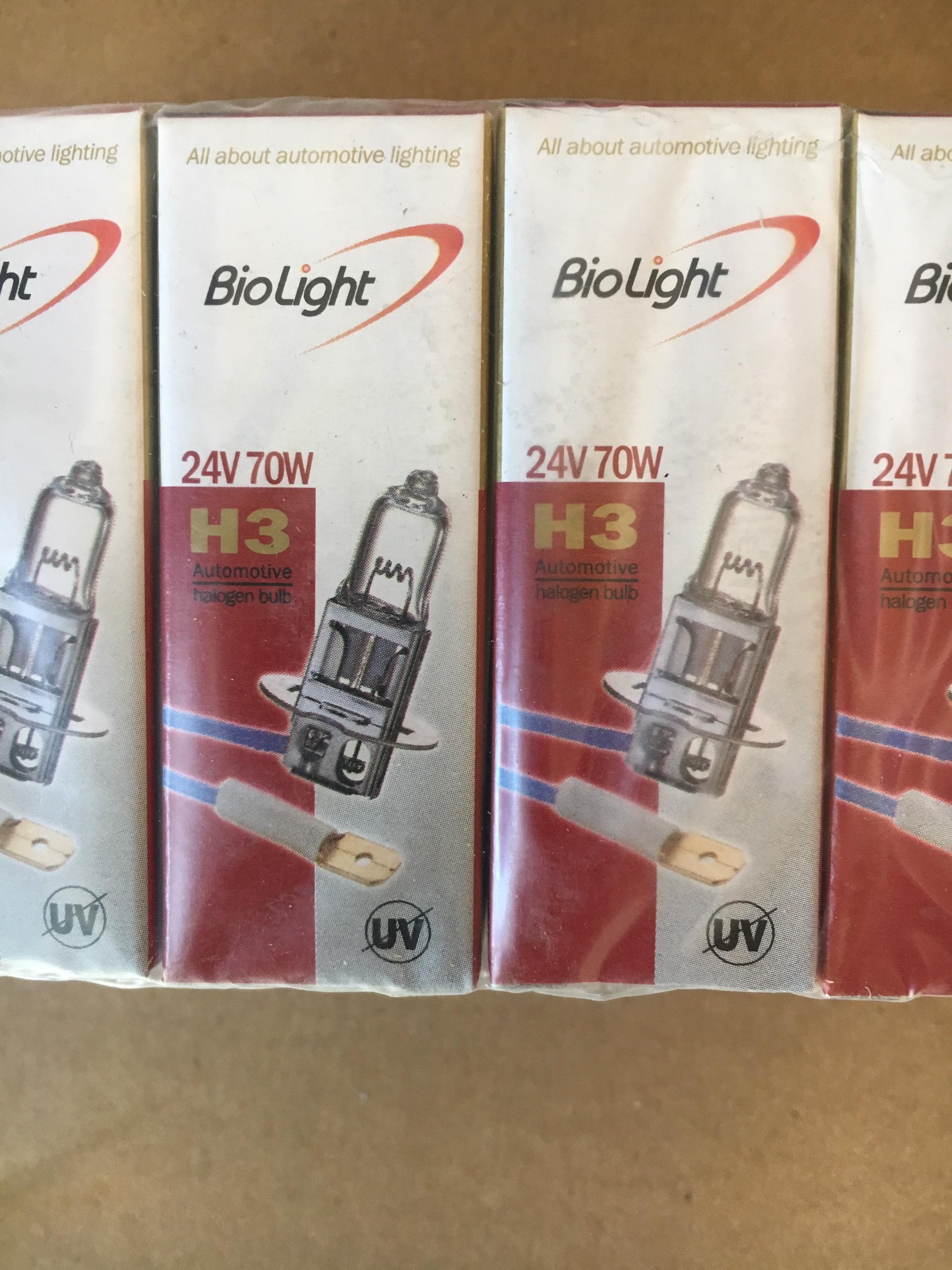 24V 70W H3 Bóng đèn xe hơi Biolight Hàn Quốc