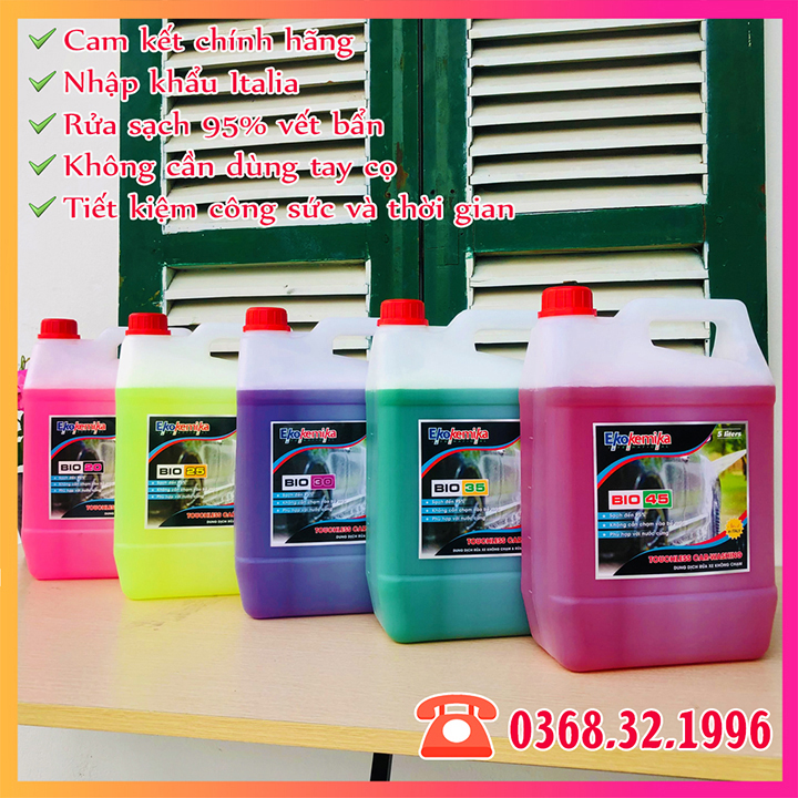 Nước rửa xe không chạm bio 35 - 5L